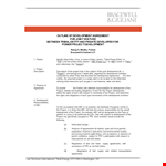 Joint Venture Agreement Template - Customize for Your Project example document template