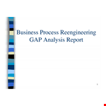 Process Gap Analysis example document template