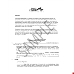 Daycare Contract Template - Protect Your Child and Communicate with the Provider example document template 