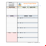 Easy-to-Use Project Planning Template - Streamline Your Workflow example document template