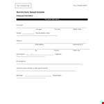 Sample Employee Payroll Template example document template