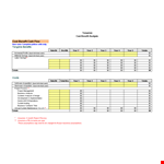 Efficient Cost Benefit Analysis Template - Calculate Individual Input and Totals in Years example document template 