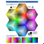 Html Color Cheat Chart example document template