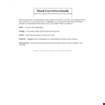 Thank You Letter Format for Post Interview | Expressing Gratitude for the Interview and Position example document template