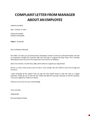 How To Write A Formal Complaint Letter Utaheducationfacts