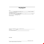 Quit Claim Deed Template State in USA example document template 