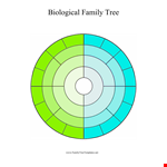 Free Circular Family Tree Template example document template