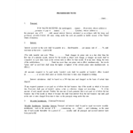 Legal Promissory Note Template: Create Binding Agreements for Borrowers and Lenders example document template 