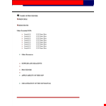 Professional SOP Templates and Resources | Boost Your Productivity example document template