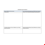 Comparison Chart Template - Compare Organizations and Make Informed Decisions example document template