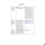 Sick Note example document template