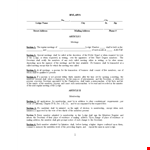 Corporate Bylaws - Section on Membership in Grand Lodge example document template 