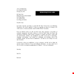 Networking Cover Letter Example - Drive Your Success with Wayne Jones and Hilton example document template