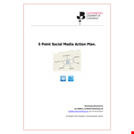 Social Media Plan Template example document template