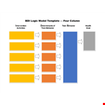 Create Effective Strategies: Logic Model Template for Behavior and Outcomes example document template