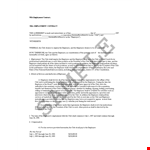 Employee Agreement Template - Clearly Define Employment Terms example document template