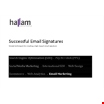 Personal Email Signature Template example document template