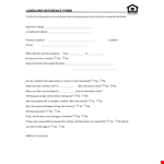 Comprehensive Landlord Reference Letter for Property Applicants example document template 