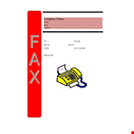 Fax Cover Sheet Template - Free Printable PDFs & Examples example document template