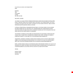 Format Recommendation Letter Graduate School example document template