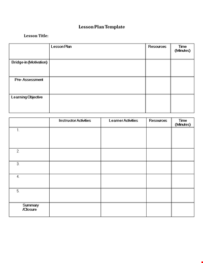 Create a Winning Sales Plan with Our Measureable Sales Plan Template