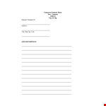 Free Estimate Template: Create Professional Estimates example document template