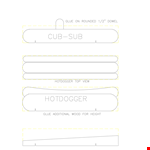 Pinewood Derby Template Collection - Get Ready for the Big Race! example document template