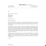 Sample Marketing Officer Application Letter: Expertly Crafted for Success example document template