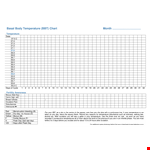 Thermometer Template example document template