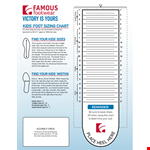 Find the Perfect Fit with our Kids Foot Size Chart - Shoe Measurement Guide for Children example document template 