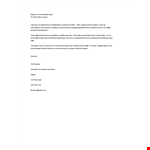 Job Recommendation Letter For Employee example document template