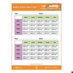 Engage Your Kids with a Personalized Reward Chart example document template