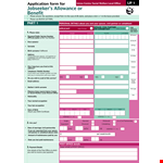 Apply for Job Seeker's Allowance Payment: Complete the State Job Seeker Allowance Application Form example document template