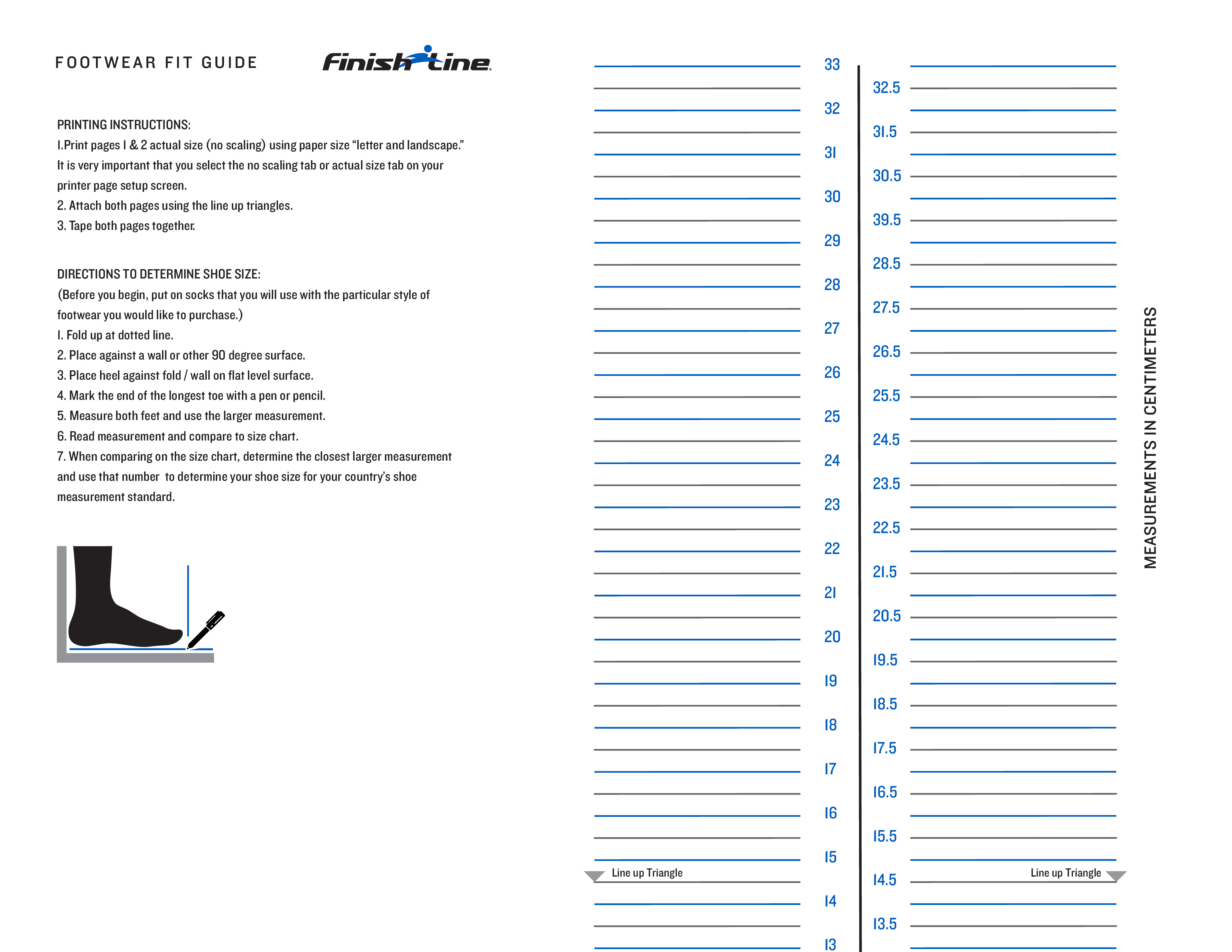 Preschool Shoe Size Chart: Find Printable Sizes Here!