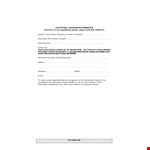 Educational Guardianship Form for School Parents | Easy & Essential example document template