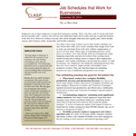 Efficiently Manage Small Business Work Schedules with Our Template example document template