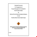 Consulting Proposal Agreement - Agency and Consultant shall work together example document template