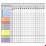 Event Gantt Chart Excel Template example document template