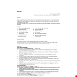 Senior Marketing Manager Resume - Marketing, Sales | January example document template