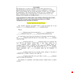 Customize Your Separation Agreement Template for Company and Employee example document template