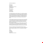 School Teacher Termination Letter example document template