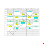 Create an Effective Class Schedule: Study, Breaks, and More example document template