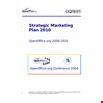 Strategic Marketing Plan example document template 