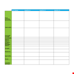 How to Conduct a Competitive Analysis | Media, Social, Competitors example document template