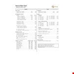 Interest Rate Chart example document template