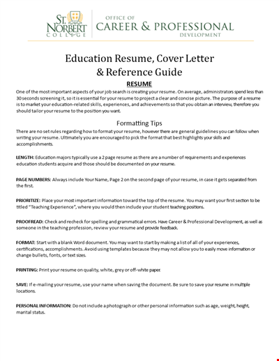 Mca Fresher Resume Cover Letter