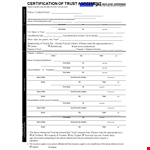 Trust Agreement, Policy & Contract | Trusted Trustees & Annuity Options example document template