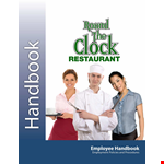 Restaurant Employee Handbook Sample example document template 