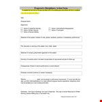 Effective Employee Write Up Forms for Warning and Performance | Resources for Human Managers example document template 