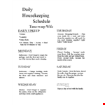 Complete House Cleaning Checklist for a Spotless Home - Vacuum, Clean & More example document template